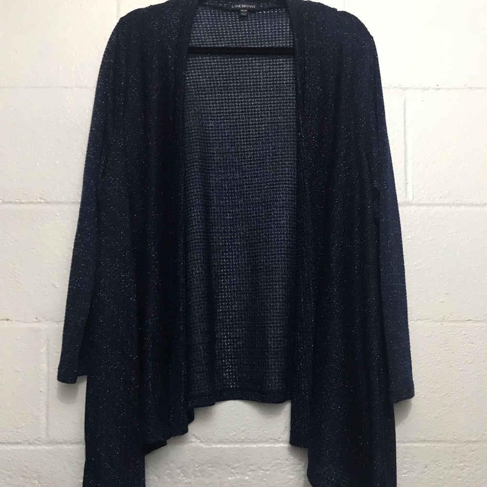 💍Lane Bryant cardigan. Blue with sparkle to it!